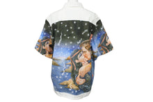 画像をギャラリービューアに読み込む, PRADA プラダ 半袖シャツ 16AW アーカイブ Impossible True Love ホワイト マルチカラー サイズL 美品 中古 55452