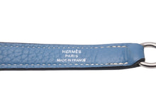 Load image into Gallery viewer, HERMES エルメス ショルダーストラップ アクセサリー ブルージーン トゴ 美品 中古 55505