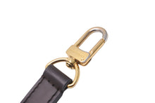 画像をギャラリービューアに読み込む, LOUIS VUITTON ルイヴィトン ダミエ用 ショルダーストラップ ストラップ ゴールド ブラウン 美品 中古 55507