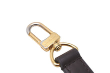 画像をギャラリービューアに読み込む, LOUIS VUITTON ルイヴィトン ダミエ用 ショルダーストラップ ストラップ ゴールド ブラウン 美品 中古 55507