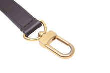 画像をギャラリービューアに読み込む, LOUIS VUITTON ルイヴィトン ダミエ用 ショルダーストラップ ストラップ ゴールド ブラウン 美品 中古 55507