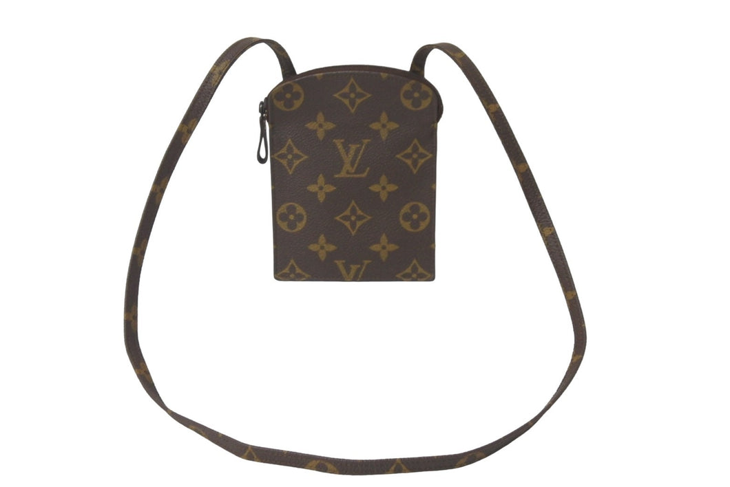 LOUIS VUITTON ルイヴィトン ショルダーバッグ ポーチ M45484 ポシェット セクレ モノグラム ブラウン 美品 中古 55512 –  Casanova Vintage