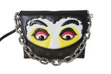 Load image into Gallery viewer, 極美品 LOUIS VUITTON ルイヴィトン ショルダーバッグ ポシェット・カブキマスク 山本寛斎コラボ M43495 シルバー金具 中古 55546