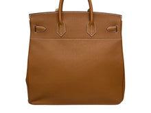 Load image into Gallery viewer, 新品未使用 HERMES エルメス ハンドバッグ オータクロア40 ゴールド B刻印 トゴ パラジウム金具 中古 4b005556