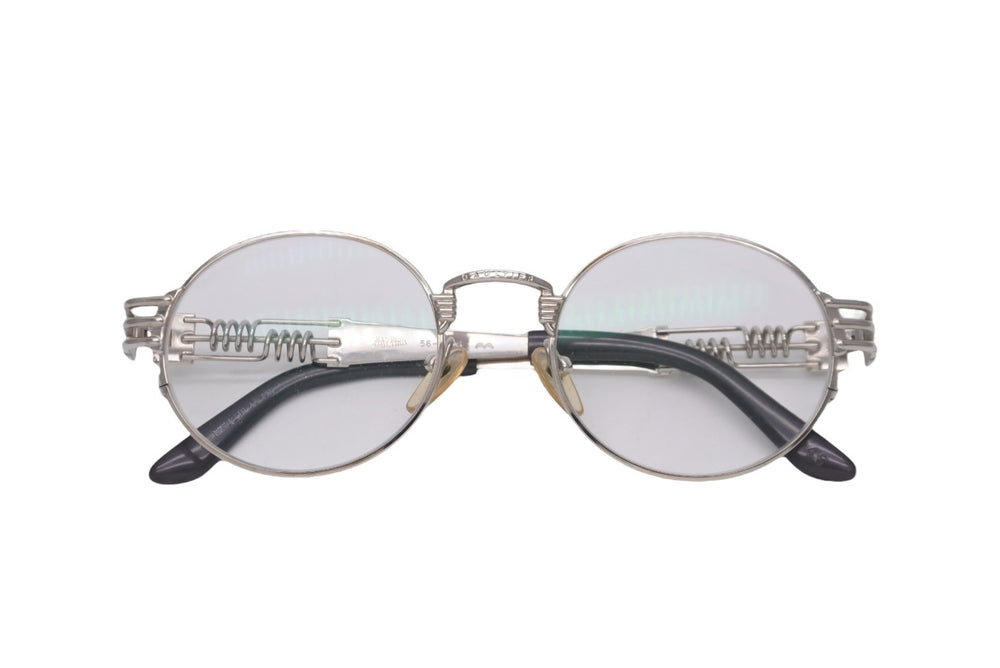 Very good condition Jean Paul Gaultier Jean Paul Gaultier Glasses Sunglasses Silver 56-6106 Used 55563