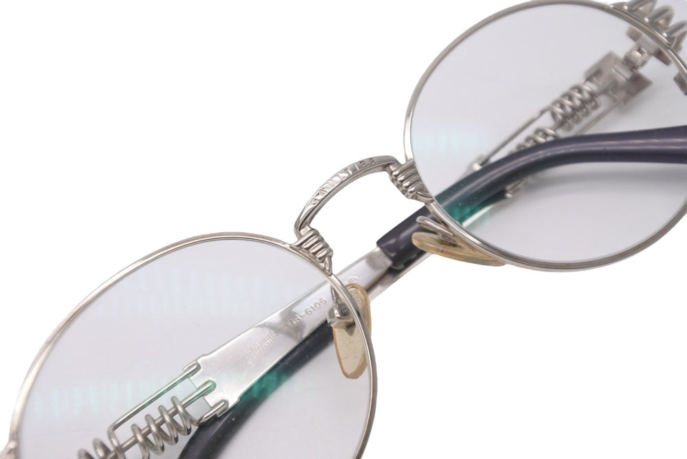 Very good condition Jean Paul Gaultier Jean Paul Gaultier Glasses Sunglasses Silver 56-6106 Used 55563
