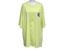 Load image into Gallery viewer, 新品同様 HERMES エルメス 半袖Ｔシャツ レザーミニパッチ コットン 23SS サイズXL グリーン 中古 53656
