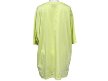 Load image into Gallery viewer, 新品同様 HERMES エルメス 半袖Ｔシャツ レザーミニパッチ コットン 23SS サイズXL グリーン 中古 53656
