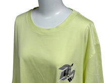 Load image into Gallery viewer, 新品同様 HERMES エルメス 半袖Ｔシャツ レザーミニパッチ コットン 23SS サイズXL グリーン 中古 53656