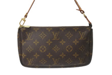 画像をギャラリービューアに読み込む, LOUIS VUITTON ルイヴィトン モノグラム ポシェット アクセソワール アクセサリーポーチ アクセポ 旧型 M51980 中古 55701