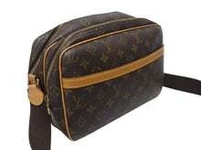 画像をギャラリービューアに読み込む, LOUIS VUITTON ルイヴィトン ショルダーバッグ リポーターPM M45254 モノグラムキャンバス ブラウン 美品 中古 4b005576
