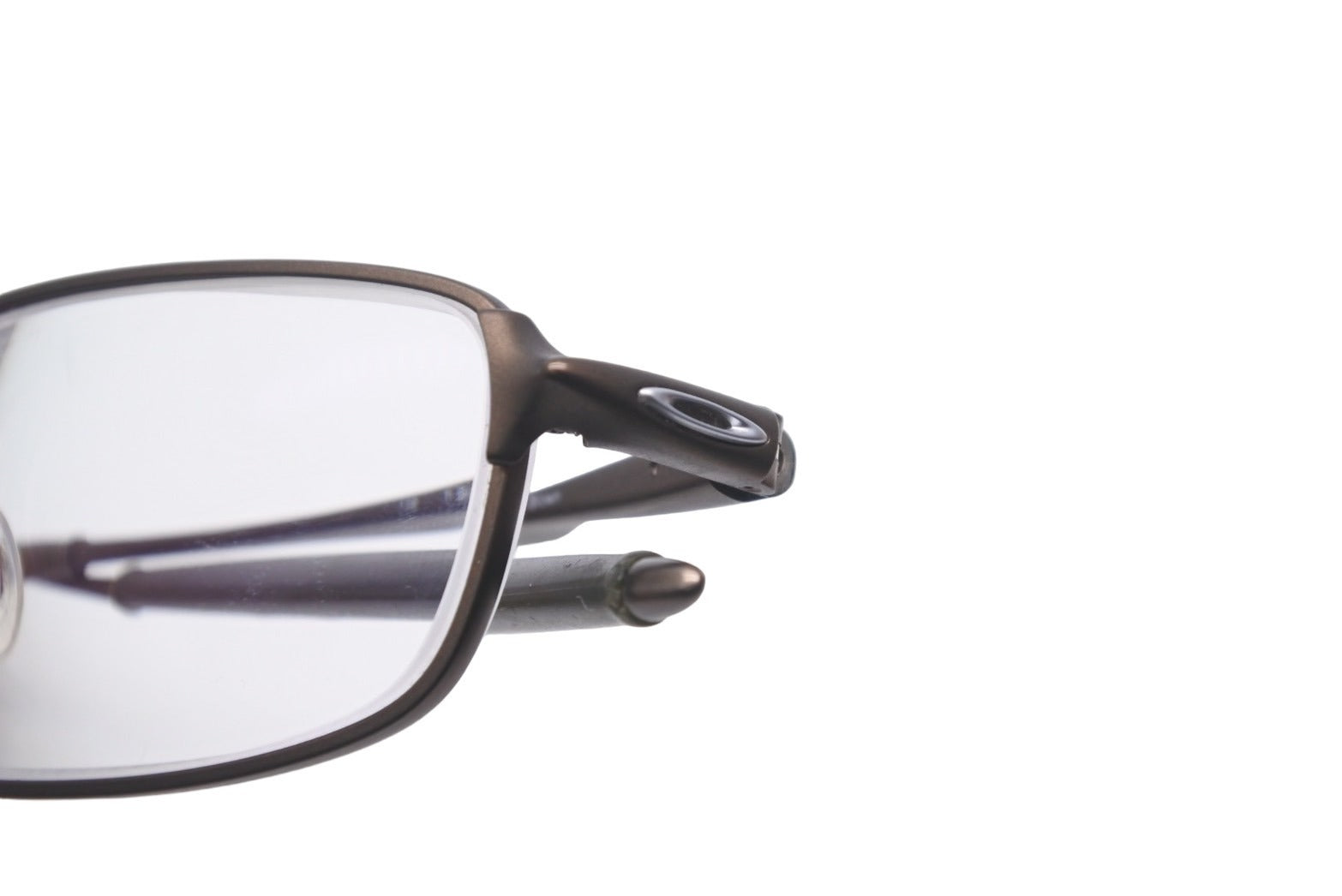 Oakley オークリー サングラス メタルフレーム スクエア型 ブラウン チタン メガネ度入り 美品 中古 55823 – Casanova  Vintage