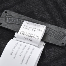 Load image into Gallery viewer, 新品未使用 CHROME HEARTS クロムハーツ SCARF MATH PLUS LONG スカーフ マスプラス ロング 総柄 CHプラス カシミヤ 中古 4a005584