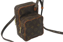 Load image into Gallery viewer, LOUIS VUITTON ルイヴィトン ショルダーバッグ ミニアマゾン レザー ゴールド金具 ブラウン M45238 美品 中古 55851
