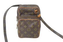 Load image into Gallery viewer, LOUIS VUITTON ルイヴィトン ショルダーバッグ ミニアマゾン レザー ゴールド金具 ブラウン M45238 美品 中古 55852