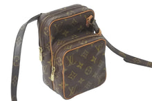 Load image into Gallery viewer, LOUIS VUITTON ルイヴィトン ショルダーバッグ ミニアマゾン レザー ゴールド金具 ブラウン M45238 美品 中古 55852