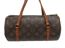 Load image into Gallery viewer, LOUIS VUITTON ルイヴィトン パピヨン26 ハンドバッグ M51386 モノグラム PVC レザー ブラウン ゴールド金具 美品 中古 4b005587