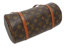 Load image into Gallery viewer, LOUIS VUITTON ルイヴィトン パピヨン26 ハンドバッグ M51386 モノグラム PVC レザー ブラウン ゴールド金具 美品 中古 4b005587