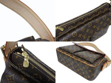 画像をギャラリービューアに読み込む, 極美品 LOUISVUITTON ルイヴィトン ヴィバシテGM ワンショルダーバッグ M51163 モノグラム PVC レザー ゴールド金具 中古 4b005590