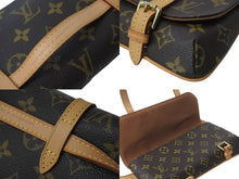 画像をギャラリービューアに読み込む, LOUIS VUITTON ルイヴィトン ショルダーバッグ ウエストポーチ M51159 ポシェット マレル ブラウン ゴールド金具 美品 中古 55947