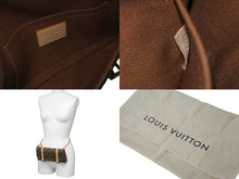 画像をギャラリービューアに読み込む, LOUIS VUITTON ルイヴィトン ショルダーバッグ ウエストポーチ M51159 ポシェット マレル ブラウン ゴールド金具 美品 中古 55947