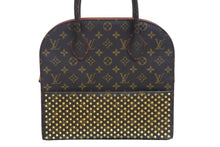 画像をギャラリービューアに読み込む, LOUIS VUITTON ルイヴィトン ルブタン ハンドバッグ アイコノクラスト レッド レオパード ハラコ レザー M41234 美品 中古 55988