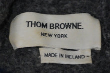 画像をギャラリービューアに読み込む, THOM BROWNE トムブラウン ニット帽 キャップ グレー ウール モヘヤ 中古 56013