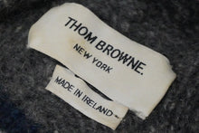 画像をギャラリービューアに読み込む, THOM BROWNE トムブラウン ニット帽 キャップ グレー ウール モヘヤ 中古 56013
