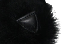 画像をギャラリービューアに読み込む, 極美品 GUCCI グッチ GGキャンバス ファー ぬいぐるみ 人形 テディーベア クマ ブラック 黒 7077722 中古 56018