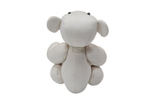 画像をギャラリービューアに読み込む, GUCCI グッチ GGキャンバス ぬいぐるみ 人形 テディーベア クマ ホワイト 白 7077722 美品 中古 56019