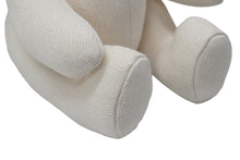 画像をギャラリービューアに読み込む, GUCCI グッチ GGキャンバス ぬいぐるみ 人形 テディーベア クマ ホワイト 白 7077722 美品 中古 56019