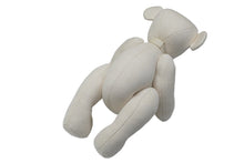 画像をギャラリービューアに読み込む, GUCCI グッチ GGキャンバス ぬいぐるみ 人形 テディーベア クマ ホワイト 白 7077722 美品 中古 56019