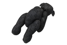 画像をギャラリービューアに読み込む, GUCCI グッチ GGキャンバス ぬいぐるみ 人形 テディーベア クマ ブラック 黒 7077722 美品 中古 56020