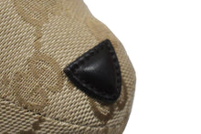 画像をギャラリービューアに読み込む, GUCCI グッチ GGキャンバス ぬいぐるみ 人形 テディーベア クマ ベージュ ブラウン 7077722 美品 中古 56021