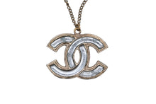 画像をギャラリービューアに読み込む, CHANEL シャネル ココマーク ネックレス 重量約13.3g メタル クリア ゴールド 美品 中古 56035