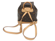 画像をギャラリービューアに読み込む, 極美品 LOUIS VUITTON ルイヴィトン ミニモンスリ リュック バックパック M51137 モノグラム ブラウン 中古 4b001721