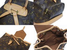 画像をギャラリービューアに読み込む, 極美品 LOUIS VUITTON ルイヴィトン ミニモンスリ リュック バックパック M51137 モノグラム ブラウン 中古 4b001721