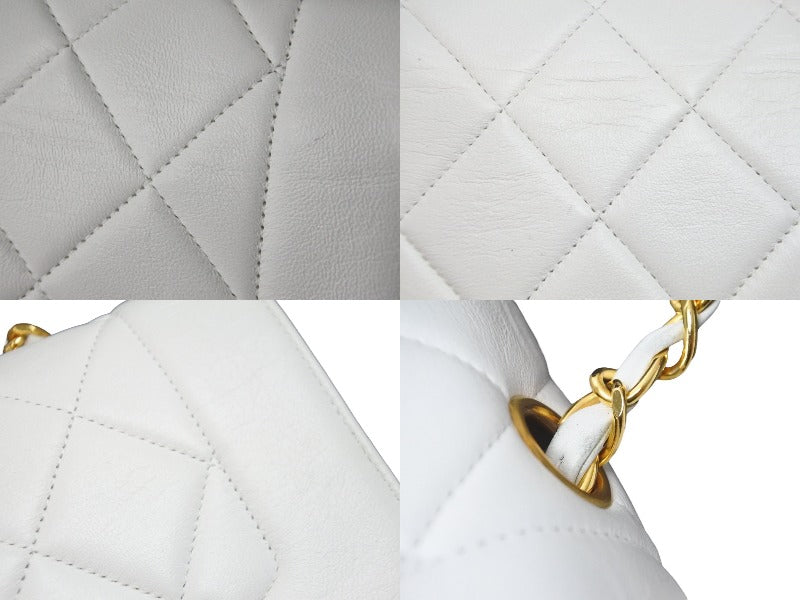 極美品 CHANEL シャネル ダイアナ22 マトラッセ チェーンショルダー