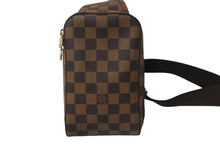 画像をギャラリービューアに読み込む, LOUIS VUITTON ルイヴィトン ダミエ ウエストバッグ ボディバッグ ジェロニモス N51994 ブラウン ゴールド 美品 中古 56108