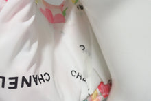 画像をギャラリービューアに読み込む, CHANEL シャネル ベスト フラワー 花柄 ココマーク ピンク マルチカラー ポリエステル サイズ36 4252W215 P04252 美品 中古 56117
