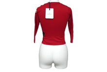 Load image into Gallery viewer, 新品未使用 MONCLER モンクレール 長袖Ｔシャツ キッズ MADLIA T-SHIRT G19548D71920 83907 レッド ブラック サイズ4A 56176