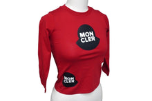 Load image into Gallery viewer, 新品未使用 MONCLER モンクレール 長袖Ｔシャツ キッズ MADLIA T-SHIRT G19548D71920 83907 レッド ブラック サイズ4A 56176