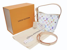 画像をギャラリービューアに読み込む, 新品未使用 LOUIS VUITTON ルイヴィトン ハンドバッグ オールインBB 2025 M13089 モノグラム マルチカラー ホワイト 村上隆 ゴールド金具 中古 4b005