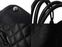 画像をギャラリービューアに読み込む, 極美品 CHANEL シャネル カンボンライン ミディアム トートバッグ トートバッグ ココマーク A25167 12番台 シルバー金具 中古 56306