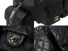 画像をギャラリービューアに読み込む, CHANEL シャネル カンボンライン マルチポケットハンドバック 10番代 A25173 ブラック ピンク シルバー金具 美品 中古 56316