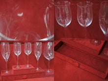画像をギャラリービューアに読み込む, LOUIS VUITTON ルイヴィトン ワイングラス ケース WINE GLASS CASE SPO S30084 ブラウン ゴールド金具 美品 中古 56330 正規品