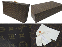 画像をギャラリービューアに読み込む, LOUIS VUITTON ルイヴィトン ワイングラス ケース WINE GLASS CASE SPO S30084 ブラウン ゴールド金具 美品 中古 56330 正規品