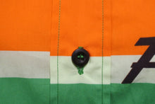 Load image into Gallery viewer, PRADA プラダ 長袖シャツ 20SS UCN276 S201 1WCK オレンジ グリーン ブラウン サイズXS 美品 中古 56348