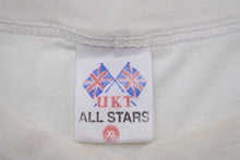 画像をギャラリービューアに読み込む, Gary Numan ゲイリーニューマン 10 YEARS 半袖 ヴィンテージ Tシャツ ホワイト サイズXL 良品 中古 56363