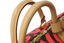 画像をギャラリービューアに読み込む, 新品同様 LOUIS VUITTON ルイヴィトン モノグラム グラフティ キーポル50 ボストンバッグ ピンク スプラウス M93698 中古 56380